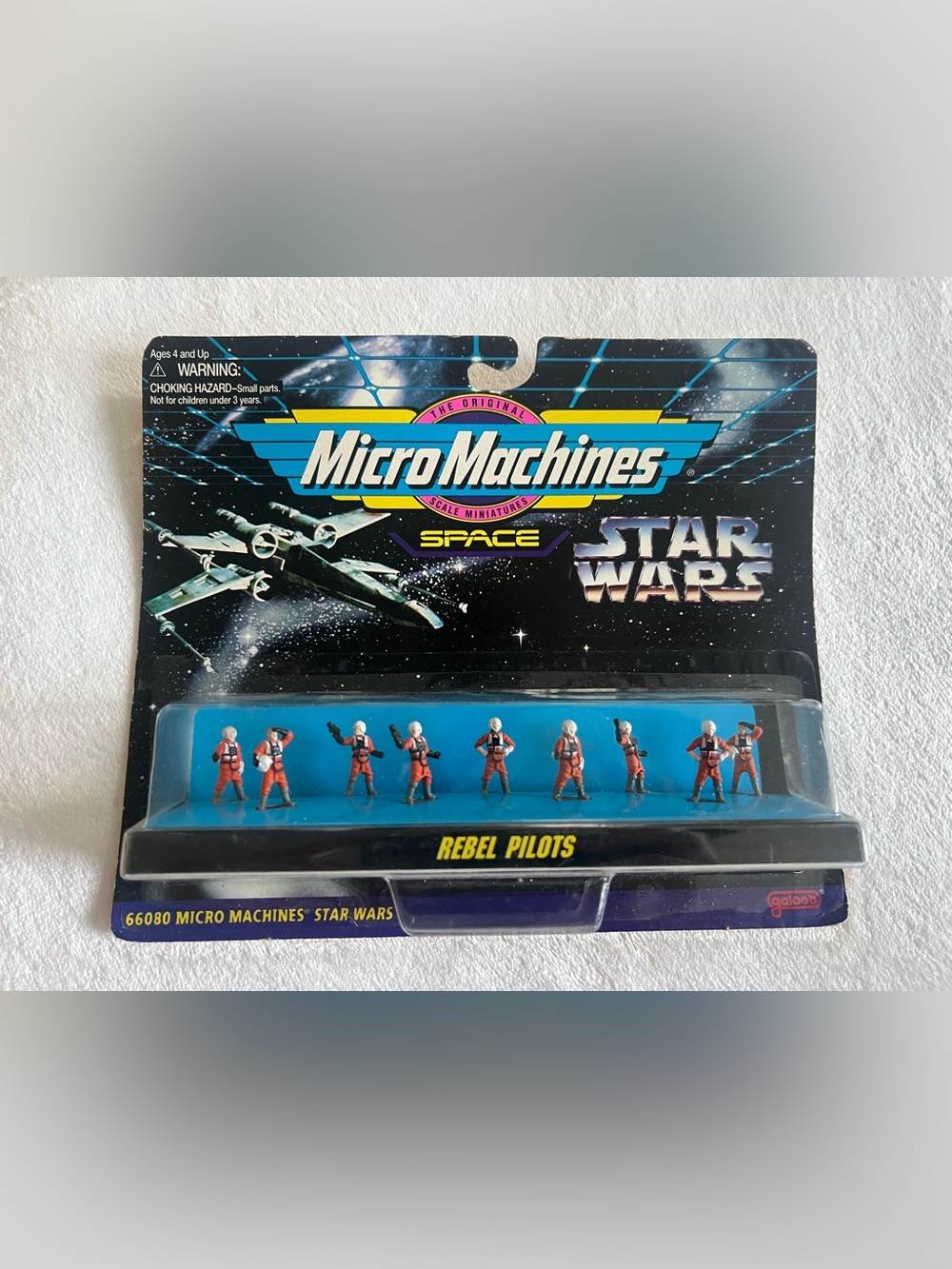Vintage NIB 1996 Galoob Micro Machines Star Wars Rebel Pilots Space Sealed